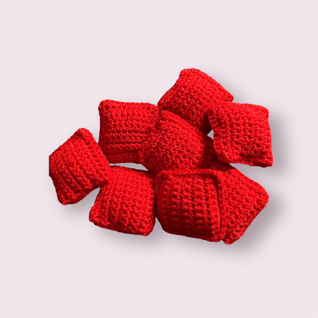 Coussin ou Oreiller Rouge à l’unité 